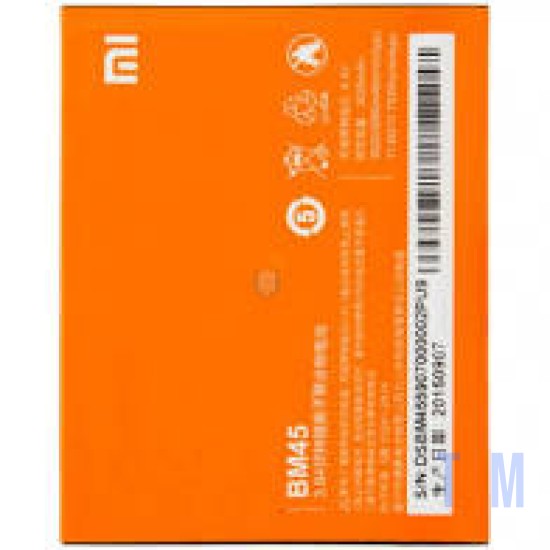 BATTERY XIAOMI REDMI NOTE 2 BM45 ORIGNAL